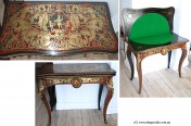 French Boule Card Table