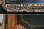 French Boule Library ( Fine detail before and after)