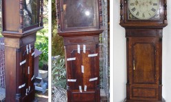 Grandfather clock restoration