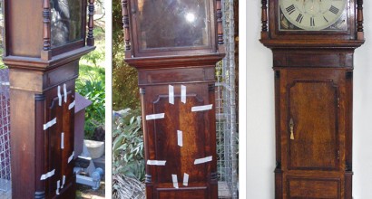 Grandfather clock restoration