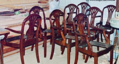 Mahogany Dining Chair Restoration