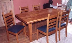 Oak Dining Suite Design and Construction