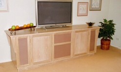 Television Cabinet with sound panels