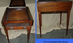 Drop Leaf Games Table