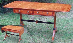 Drop Leaf Writing Table