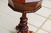 Burr Walnut Needlework Table