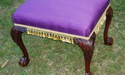 Ball Claw Georgian Foot Stool